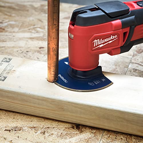 Norske Tools NOTP215 3-3/8" Wood with Nails Flush Cut Oscillating Multi Tool Accessory Blade - style: Titanium 3-3/8”