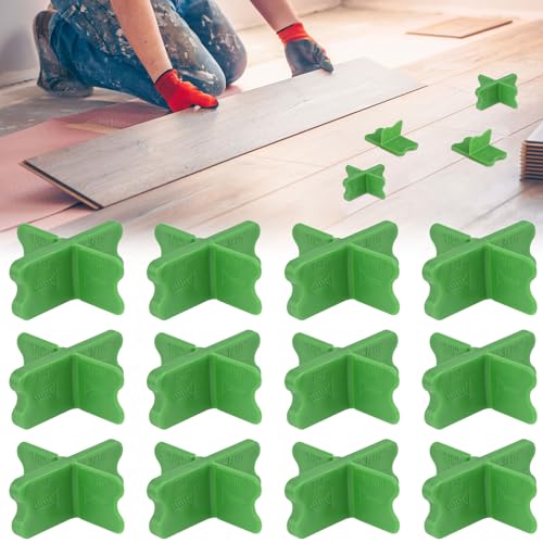 12Pack Deck Spacers Tool, Deck Board Spacers (1/16", 1/8", 3/16", 1/4") - color: green