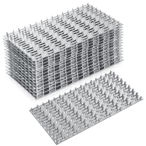 15PCS Truss Plates, 4x8 Inch Pronged Truss Mending Plates, Repair Tie Plate Bracket with 9mm Nail Teeth for Wood Stud Roof Truss Timber - size: 4x8 Inch