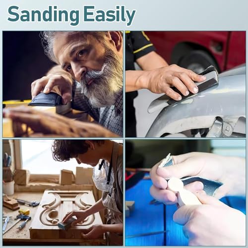 36 Pcs Sandpaper Assortment 400-3000 Grit Assorted Sanding Sheets