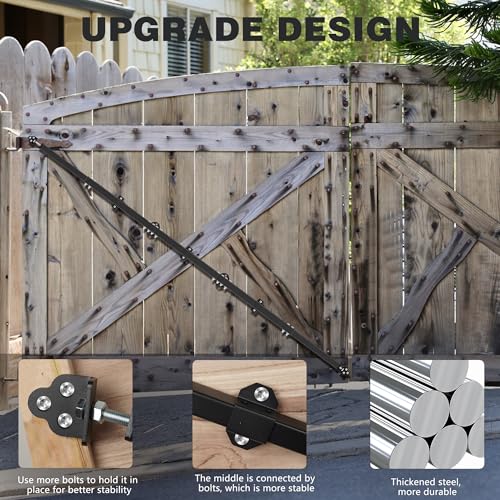 8' Telescopic Gate Brace,Extends from 52 to 98 Inches - size: 8' Telescopic (52" - 98")