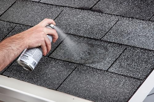 Rust-Oleum Triple Thick Roof Patch and Sealer Spray, 13 oz, Black - color: Black