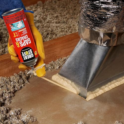 Great Stuff 157911 Insulating Foam Sealant, 20 Ounce, Ivory (Pack of 2) - size: Pack of 2