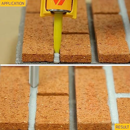 Sikaflex Mortar Fix, Limestone, Polyurethane sealant for Repairing Damaged Mortar, Joints and Gaps. Sealing Mortar Cracks 10.1 fl. oz Cartridge (Pack of 2) - size: 10.1 Fl Oz (Pack of 2)