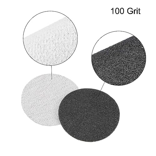2-Inch Wet or Dry Sandpaper Sanding Paper disc Sanding Discs 100 Grit 50 Pcs - size: 50Pcs 2-inch 100 Grit