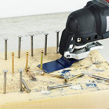 Norske Tools NOTP205 1-1/4 inch Carbide Oscillating Multi Tool Accessory Blade for Cutting on Metal and Metal Embedded Wood - style: Carbide Blade