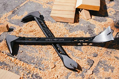 Spec Ops Tools Nail Puller Cats Paw Pry Bar for Prying, Demolition & Nail Pulling, High-Carbon Steel, 10 Inch - size: 10 inClaw Bar