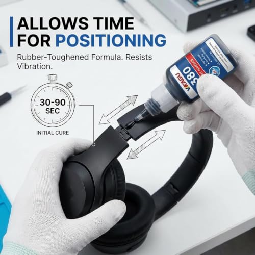 380 Super Glue Black High-Viscosity Instant Adhesive 20g Suitable for Metal Plastic and Rubber 4 Pack - size: 380, style: 4 Pack