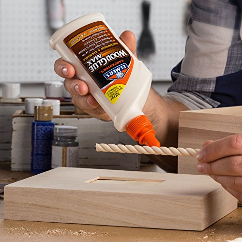 Elmer's E7310 Carpenter's Wood Glue Max Interior and Exterior 16 Ounces 16 Fl Oz
