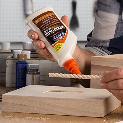 Elmer's E7310 Carpenter's Wood Glue Max Interior and Exterior 16 Ounces 16 Fl Oz
