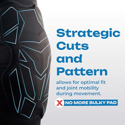 LP IM710 Shield Padded Compression Leg Sleeve for Men & Women - color: White, size: Large
