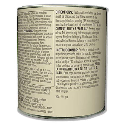 FamoWood 36021128 Original Wood Filler - Pint, Oak/Teak