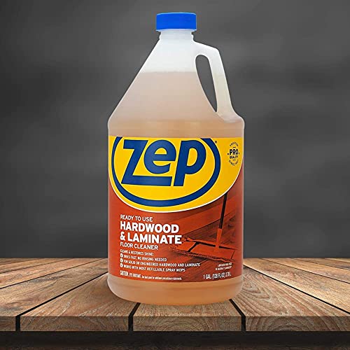 ZEP Ready-to-Use Hardwood and Laminate Floor Cleaner, Clear