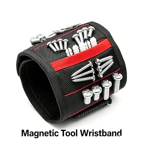 Vastar Magnetic Wristband Tool Belt, Black