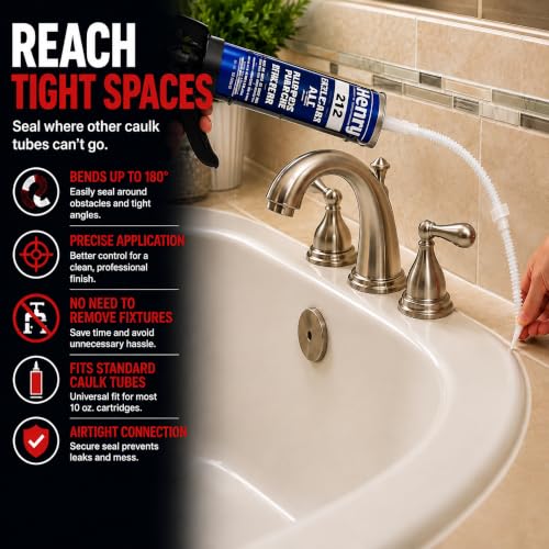 Ready America FT-88510 Flextension Caulking Tube Tip (10-Pack)
