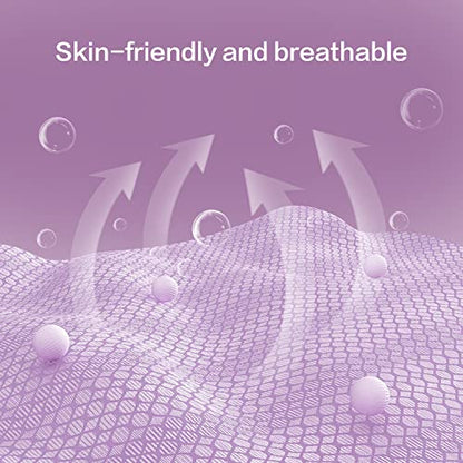 Miuphro 50 Pack Cup Dust Safety Disposable Masks, KN95 5-Layer Foldable Masks - color: Purple