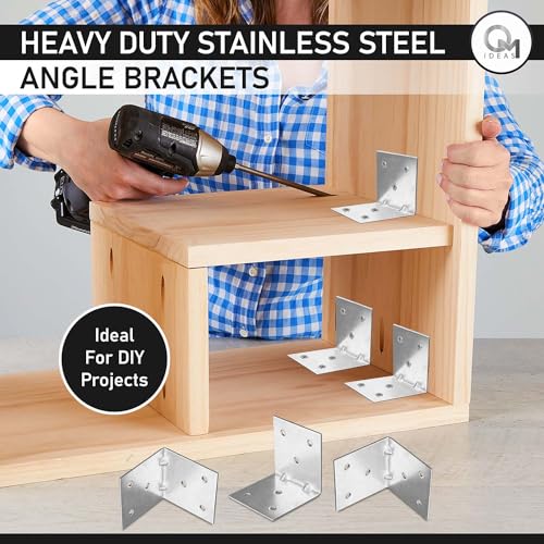 Angle Brackets - size: 1.57" x 1.57" x 1.57"