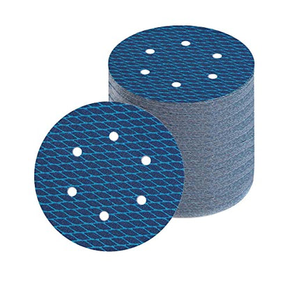 6 Inch 6 Hole Random Orbit Sander Sanding Discs, 80 Grit, 70 Pack - style: 6 inch 80 grit