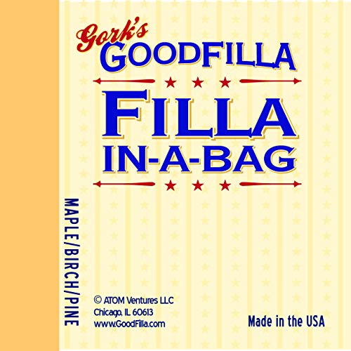 GoodFIlla Maple Beech Pine, 12 lb, Wood and Grain Filler Powder, Stainable, Paintable, Sandable, Versatile | Zero Waste - color: Maple/Birch/Pine, size: 12 lb