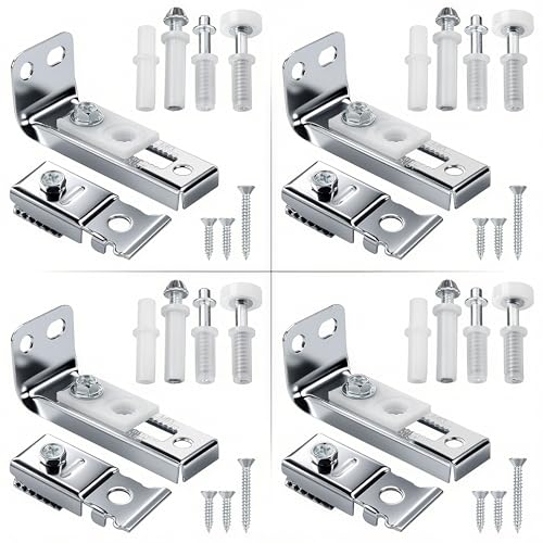 4 Pack Bifold Door Repair Hardware Kit for Closet Doors
