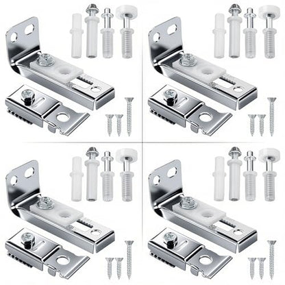 4 Pack Bifold Door Repair Hardware Kit for Closet Doors