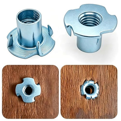 M10 T Nuts for Wood: 30 Pack - size: M10(30Pack)