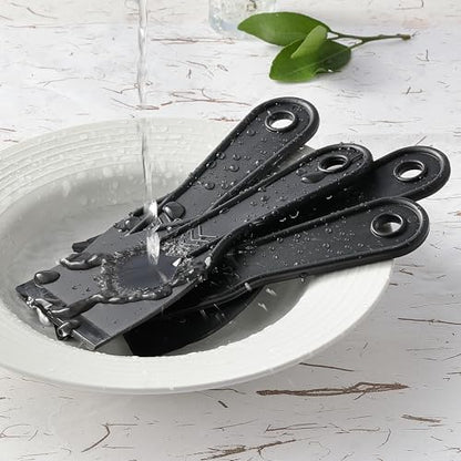 6 Pack Plastic Putty Knife, Non Scratch Scraper Tool for Spackling Paint
