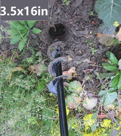 5 Set Auger Drill Bit for Planting,Heavy Duty Garden Auger Spiral Drill Bit Bulb Planter Tool for Planting Bedding Plants,Universal for Cordless Drill(1.6"x9",1.6"x16.5",3.5"x16",4"x12",2"x32") - size: 1.6"x9",1.6"x16.5",4"x12",3"x16.5",2"x32"