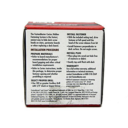 FastenMaster Cortex Hidden Fasteners -Trex Transcend - Gravel Path - 100 Lin.ft
