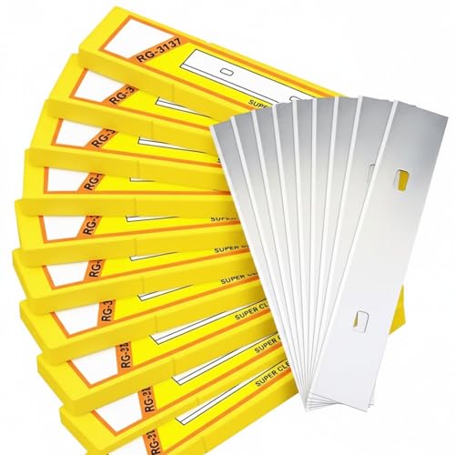 4 Inch Scraper Blades,100 PCS Replacement Razor Scraper Blade - size: 100 PCS