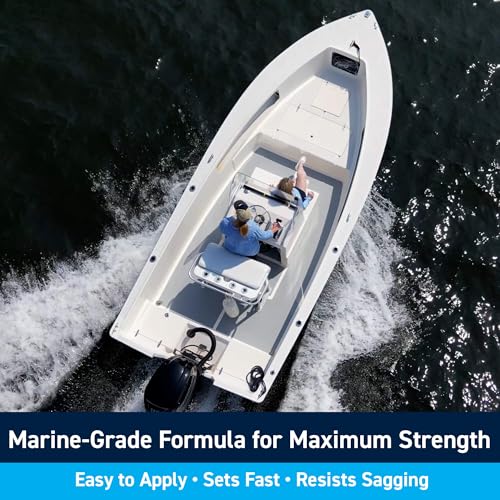 TotalBoat Polyester Structural Repair Putty - Marine Grade Long Strand Fiber Fiberglass Reinforced Filler for Boat and Automotive Repair - size: Quart Kit