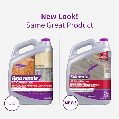 Rejuvenate All Floors Restorer, Fills Scratches, Shines & Protects, 2 Pack - size: 1 Gal (Pack of 2)