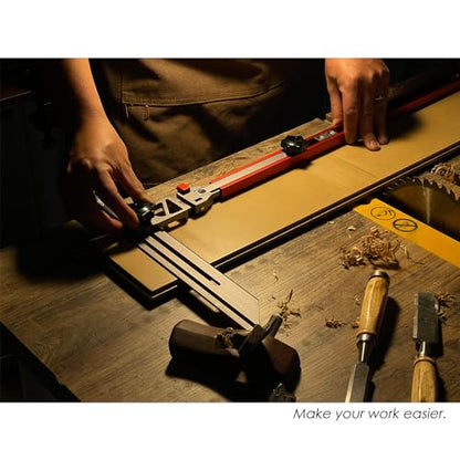 Stair Tread Template Tool - Upgrade Stair Tread Tool, Stair Measuring Tool - color: Red-Gray