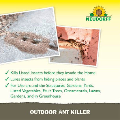 Neudorff Outdoor Ant Killer Ant Bait Granules for Organic Gardening 1 LB - size: 1 LB. (Ants)
