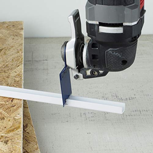 Norske Tools NOTP205 1-1/4 inch Carbide Oscillating Multi Tool Accessory Blade for Cutting on Metal and Metal Embedded Wood - style: Carbide Blade