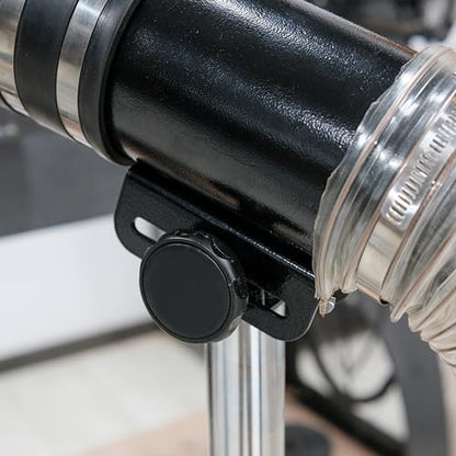 Deluxe Variable Height Dust Extraction Hood with Flexible Rubber Cuff for Interchangable Dust Hood. - color: Bs100b