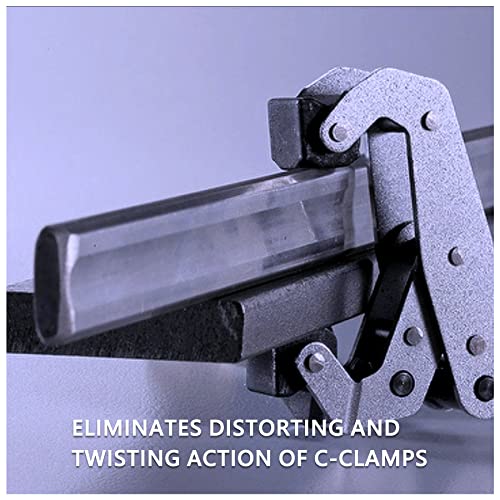 Cantilever No-Twist Deep Throat T-Handle Multi-Purpose Lever Clamp, CTC-1" - size: 1"