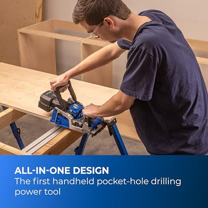 Kreg Rebel 20V Ionic Drive Pocket-Hole Joiner, KPTRB100A, Tool Only