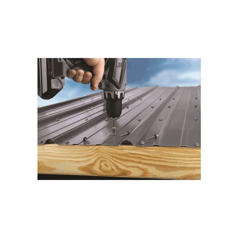 Teks #12 x 2-3/4" Wood-to-Metal T-25 Self-Drilling Screws, 40 PCS - size: #12 x 2-3/4"