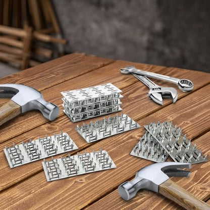 ZAVOOS 30 Pieces 2 x 4 Inch Truss Plates, 8 mm Nail Teeth - size: Small
