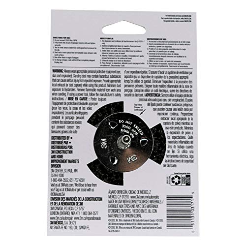 3M Paint and Rust Stripper, 03171, 4 in - size: 4 inch, style: Standard
