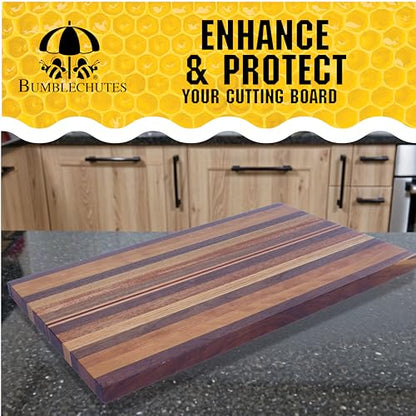 Bumblechutes Wood Cutting Board Care Kit Gift Box - size: Complete Kit