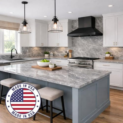 Giani Marble Easy Epoxy Countertop Paint Kit (Emperador Grey) - color: Emperador Grey