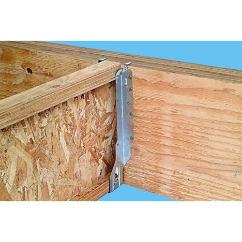 Simpson Strong-Tie IUS2.56/11.88 IUS I-Joist Hybrid Hanger with Snap-in Feature - 2-1/2 in. x 11-7/8 in. 18-Gauge Steel, Zinc Galvanized Finish, Strong-Grip Seat Allows Snap-in