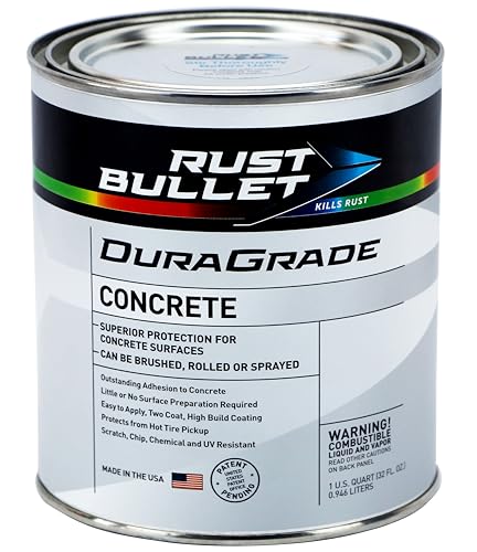DuraGrade - Concrete Paint & Protective Floor Coating - Turquoise, 1Qt - color: Turquoise, size: 32 Fl Oz (Pack of 1)