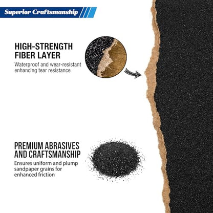 21-Sheets 280 Grit Sandpaper, 9 x 3.6 Inch Wet Dry Sand Paper Assortment Pack, Silicon Carbide Abrasive Sanding Sheets for Automotive Car Paint Metal Wood Furniture Crafts Polishing - size: 9x3.6 inch, style: 280Grit 21 Pcs