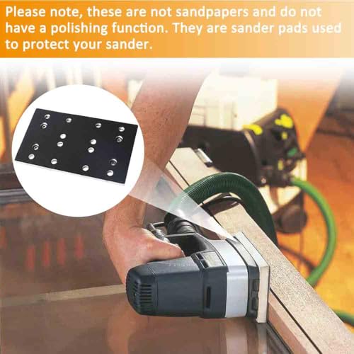 3 Pack 489252 RTS 400 Sanding Pad Soft 80x133mm 12 Hole