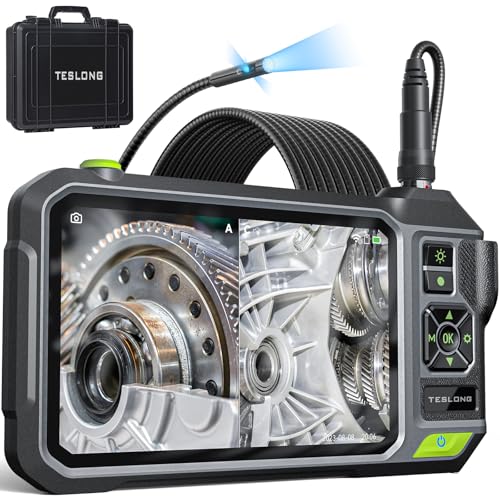 Teslong NTS700 Triple Lens Borescope with 7" 720P IPS Screen