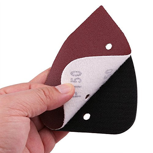 Detail Sander Backing Pad Replacement # 577044-01, Pack of 4, for Black & Decker Mouse Sander MS500, 11667, 11670, 11680, Craftsman 900116700, 900116670 - size: 4PCS