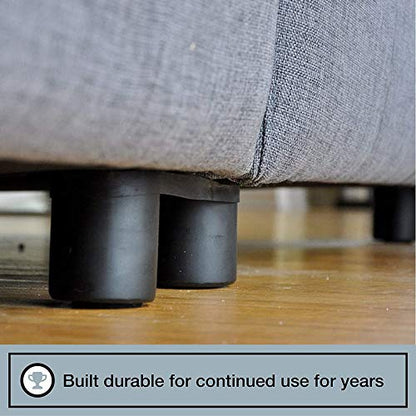 Couch Clamp Sectional Connectors (4 Pack) – Keep Cushions from Sliding, Easy Install Straps, Universal Fit for Modular Couches – Prevent Floor Scratches - style: Original